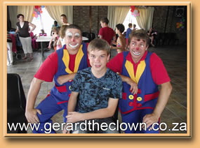 Gerard and RD the Clowns with Divvi